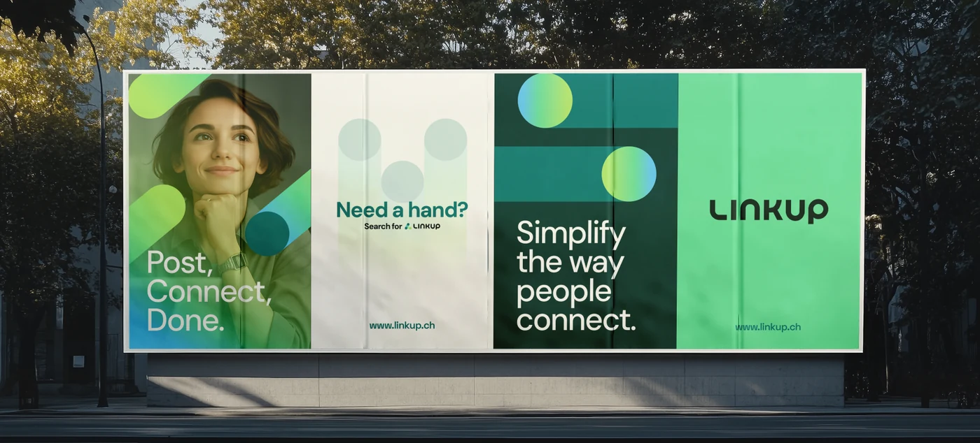 LinkUp, brand identity