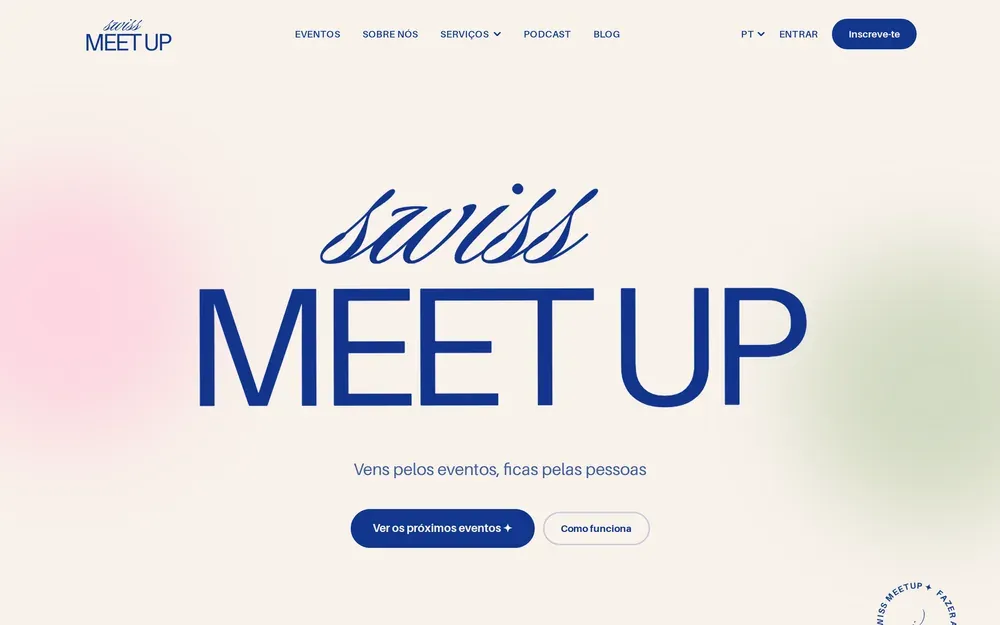 Swiss Meetup website